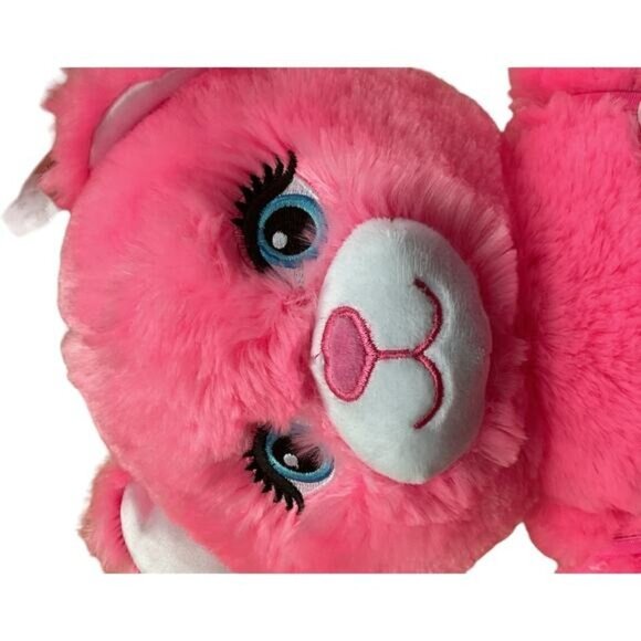 Build-A-Bear Barbie Pink Plush Teddy Bear In Striped Swimsuit 2003 15" - Picture 7 of 9